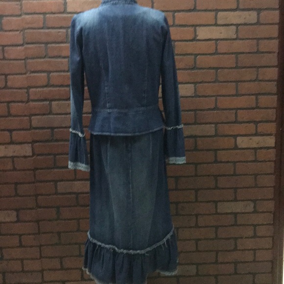 Two pieces KarenKane Denim Dress 100% cotton - Picture 7 of 8